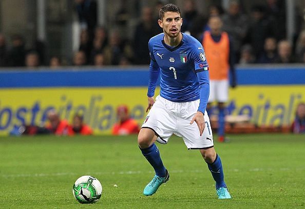 Jorginho has been a surprise exclusion in most of Ventura's teams